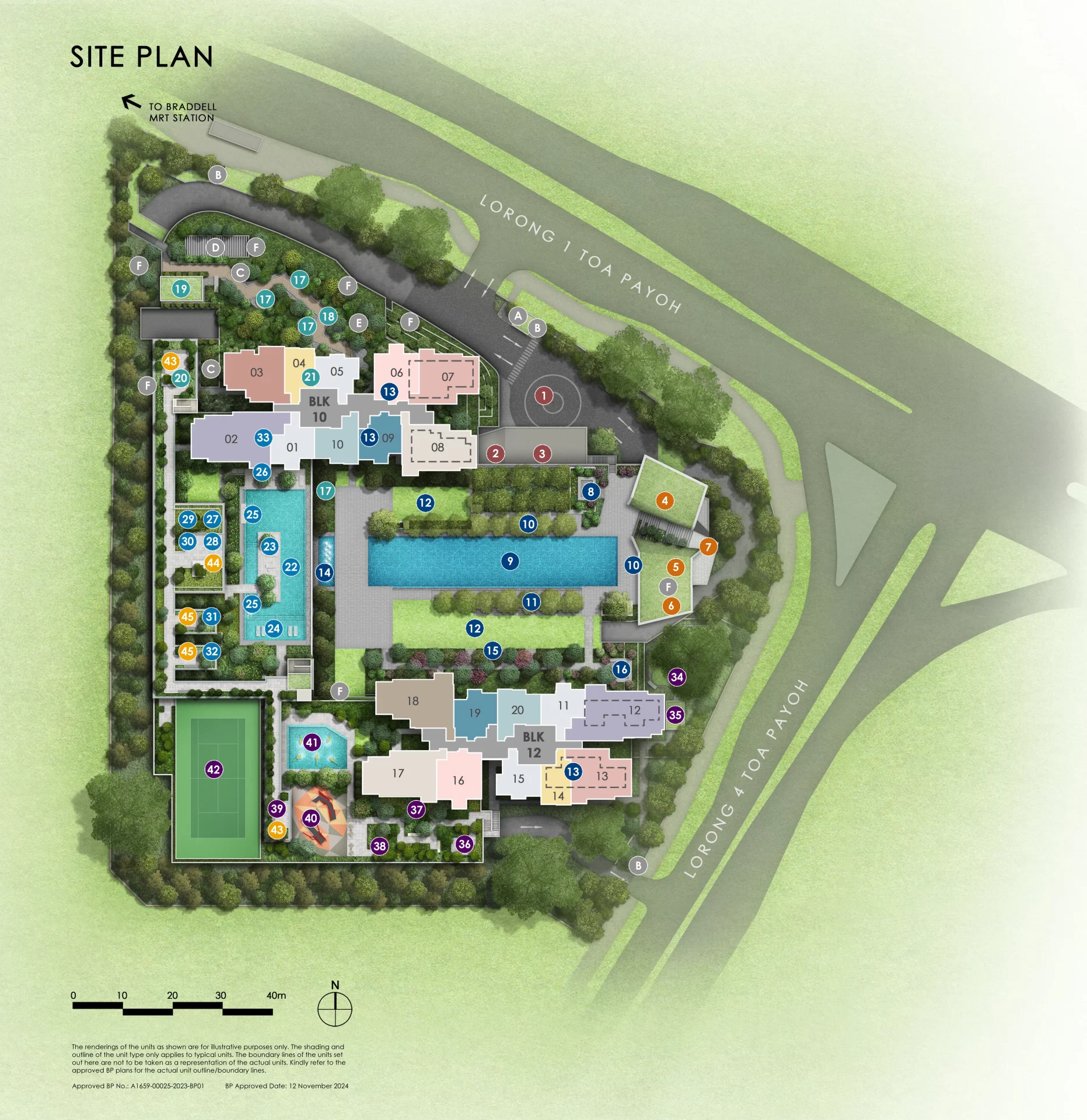 The Orie Site Plan